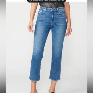 PAIGE Sarah Straight Ankle Jeans